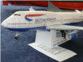 Kartonowy model pasażerskiego samolotu Boeing 747 400, fotografia nr 2.