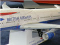 Kartonowy model pasażerskiego samolotu Boeing 747 400, fotografia nr 5.