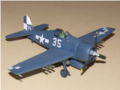 Plastikowy model samolotu Grumman F6f Hellcat, zdjęcie nr 2.