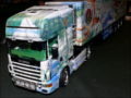 Plastikowy model ciężarówki Scania 144 - fotografia nr 3