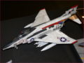 Plastikowy model samolotu F-4b Phantom II, foto nr 1.