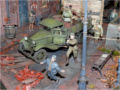 Diorama modelarska pod tytułem: Leningrad 1942 - wróg u bram miasta - zdjęcie nr 5.