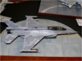 Plastikowy model wojskowego odrzutowca F-16D, fotografia nr 1.