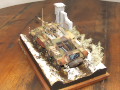 Diorama z plastikowym modelem niemieckiego kołowego pojazdu pancernego z drugiej wojny światowej Sd.Kfz. 234/4, wyposażonego w działo przeciwpancerne 7,5 cm PaK 40 - zdjęcie nr 3