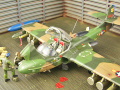 Plastikowy model amerykańskiego samolotu szturmowego Cessna A-37B Dragonfly sklejony z zestawu Academy w skali 1:72 - foto nr 7