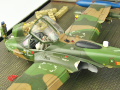 Plastikowy model amerykańskiego samolotu szturmowego Cessna A-37B Dragonfly sklejony z zestawu Academy w skali 1:72 - foto nr 8