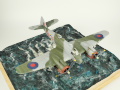 Plastikowy model samolotu Bristol Beaufighter Mk.VI sklejony z zestawu firmy Tamiya w skali 1:48 - foto nr 9