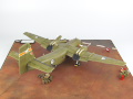 Na zdjęciu prezentuje się plastikowy model samolotu transportowego C-7A Caribou sklejony w skali 1:72 - foto nr 5